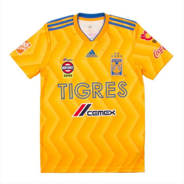 Camiseta Tigres UANL Primera equipo 2018-19 Amarillo